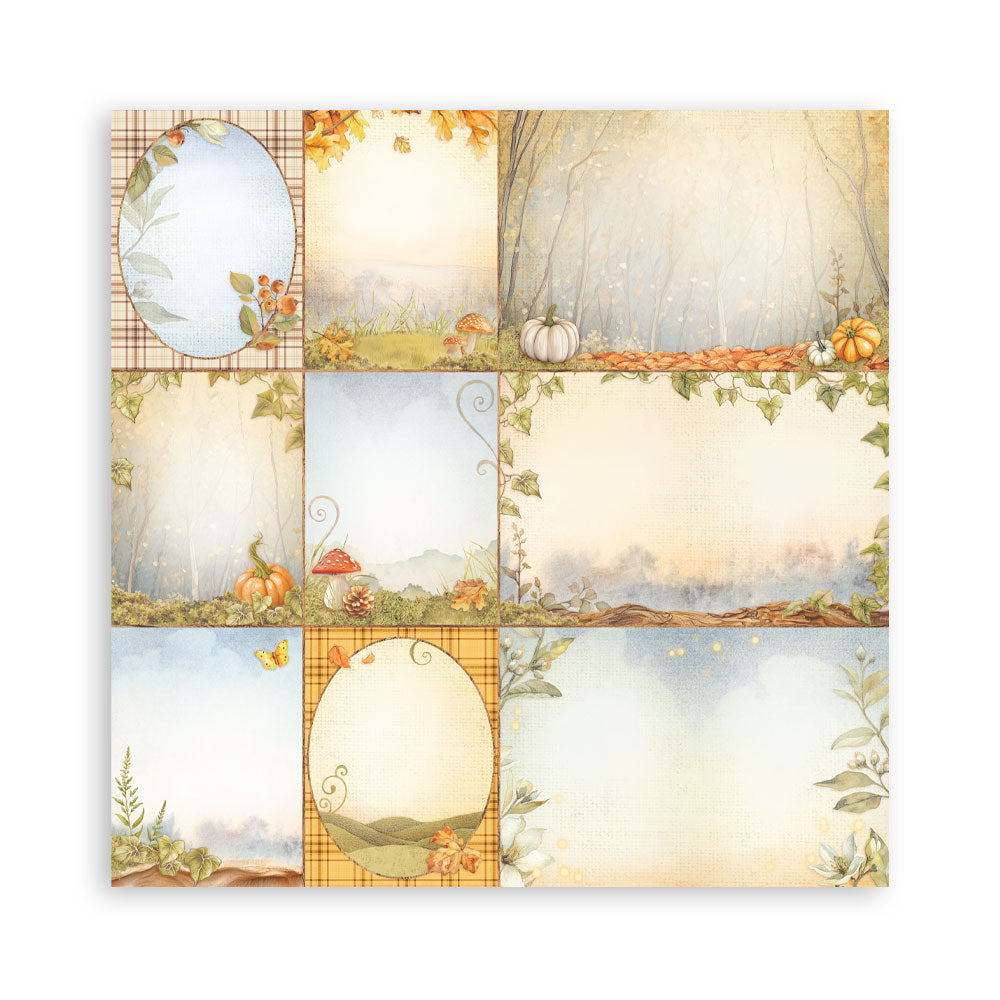 Stamperia Whispering Woods 12x12 Inch Paper Pack