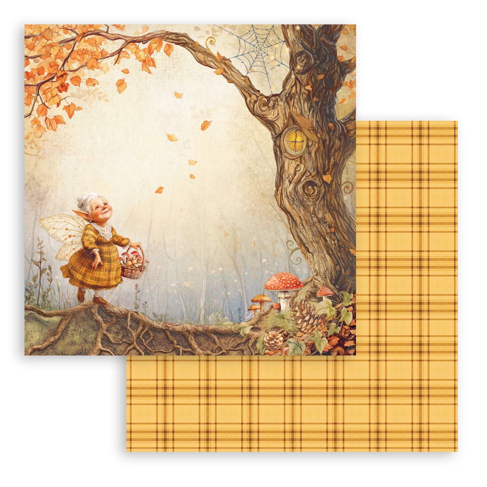 Stamperia Whispering Woods 12x12 Inch Paper Pack