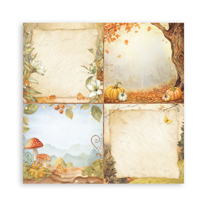 Stamperia Whispering Woods 12x12 Inch Paper Pack