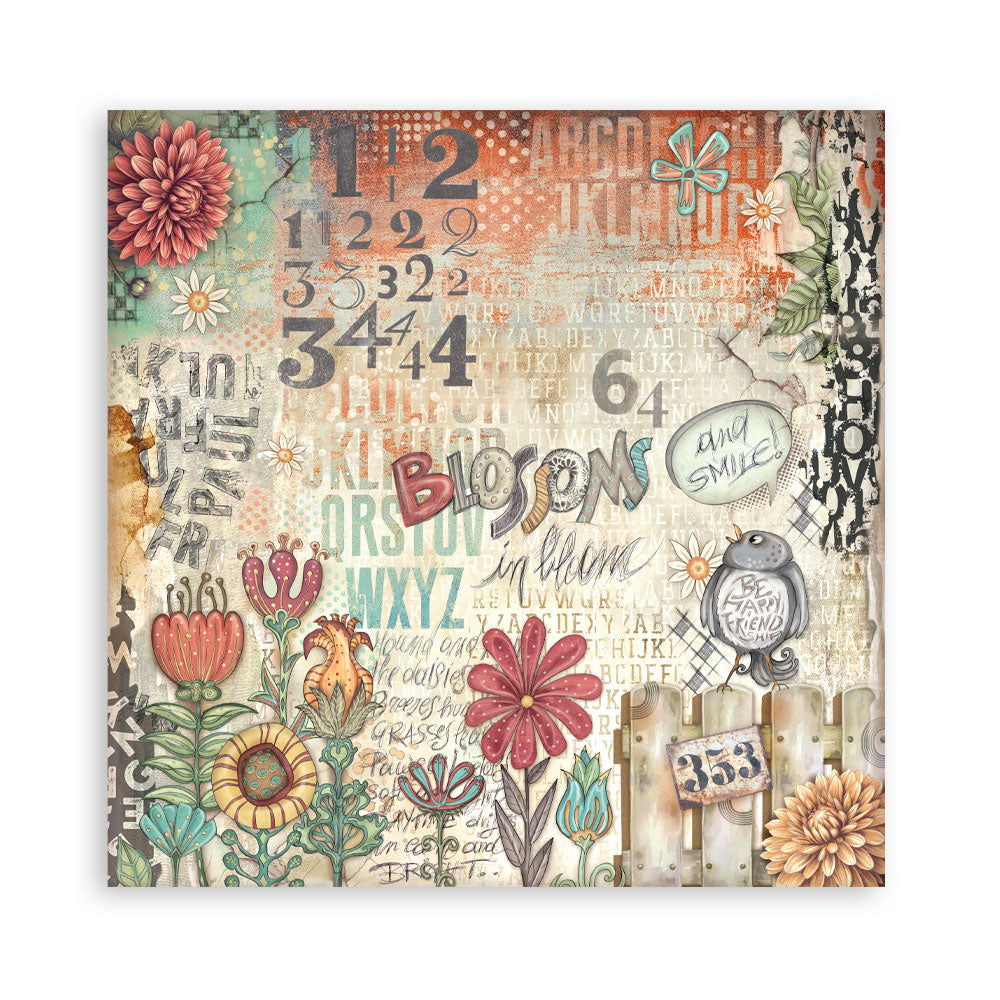 Stamperia Furry Friends 12x12 Inch Paper Pack