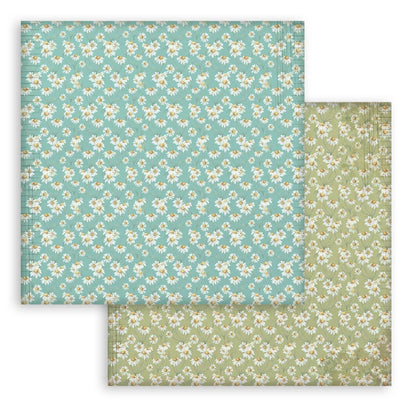 Stamperia Daisy Art 12x12 Inch Paper Pack Maxi Background Selection