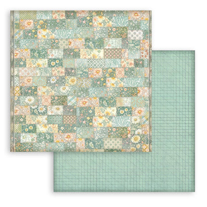 Stamperia Daisy Art 12x12 Inch Paper Pack Maxi Background Selection