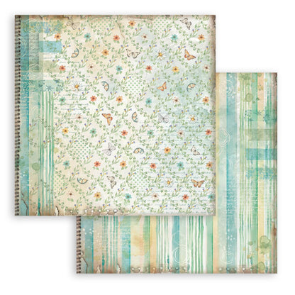 Stamperia Daisy Art 12x12 Inch Paper Pack Maxi Background Selection