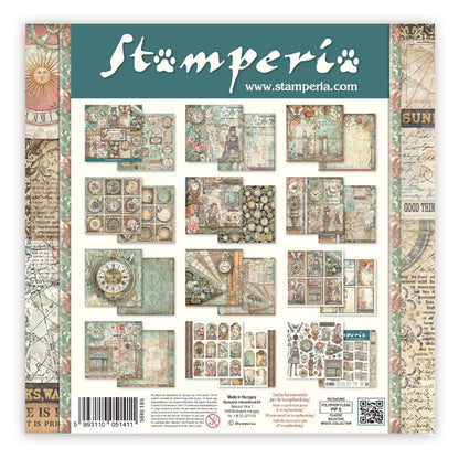 Stamperia Gardens of Time 12x12 Inch Paper Pack (SBBL185)
