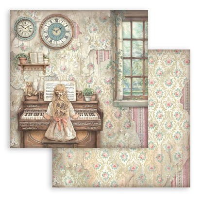 Stamperia Symphony 12x12 Inch Paper Pack by Sara Alcobendas