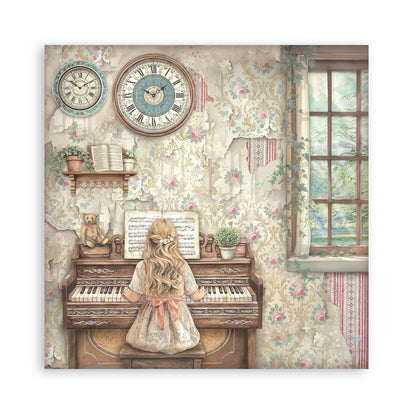 Stamperia Symphony 12x12 Inch Paper Pack by Sara Alcobendas