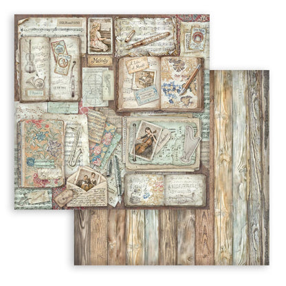 Stamperia Symphony 12x12 Inch Paper Pack by Sara Alcobendas