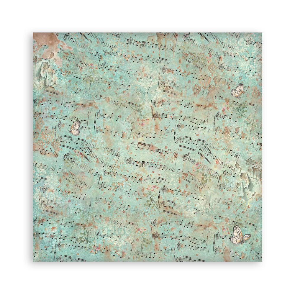 Stamperia Symphony 12x12 Inch Paper Pack Maxi Background Selection by Sara Alcobendas