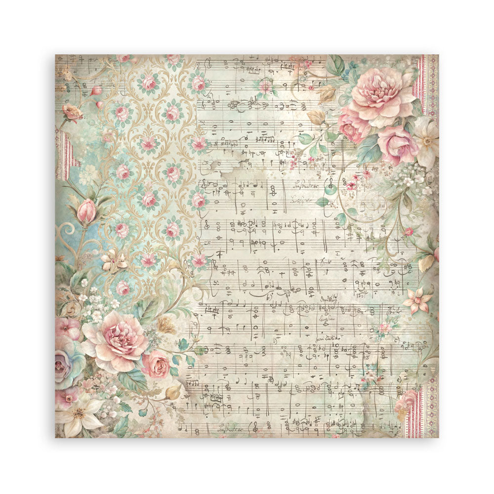 Stamperia Symphony 12x12 Inch Paper Pack Maxi Background Selection by Sara Alcobendas