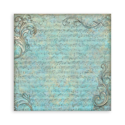 Stamperia Symphony 12x12 Inch Paper Pack Maxi Background Selection by Sara Alcobendas