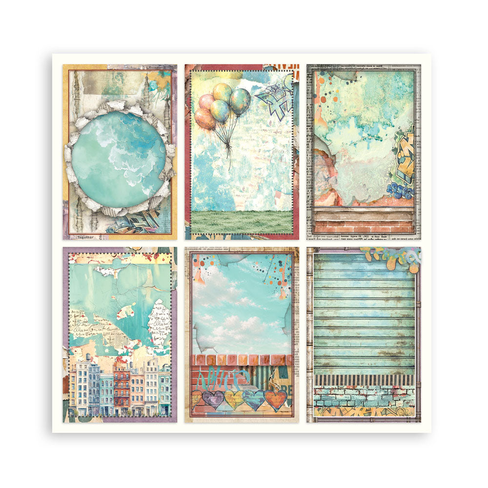 Stamperia Furry Friends 2 12x12 Inch Paper Pack by Antonis Tzanidakis