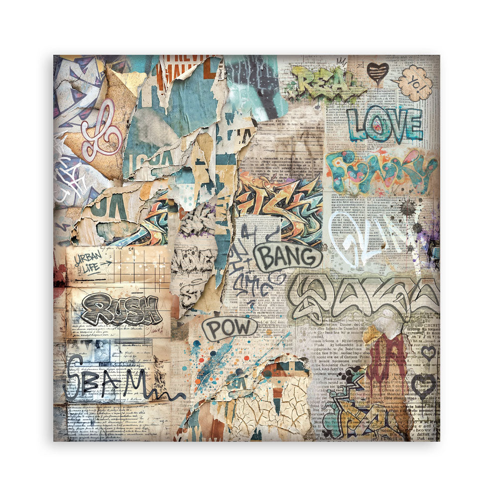 Stamperia Furry Friends 2 12x12 Inch Paper Pack by Antonis Tzanidakis