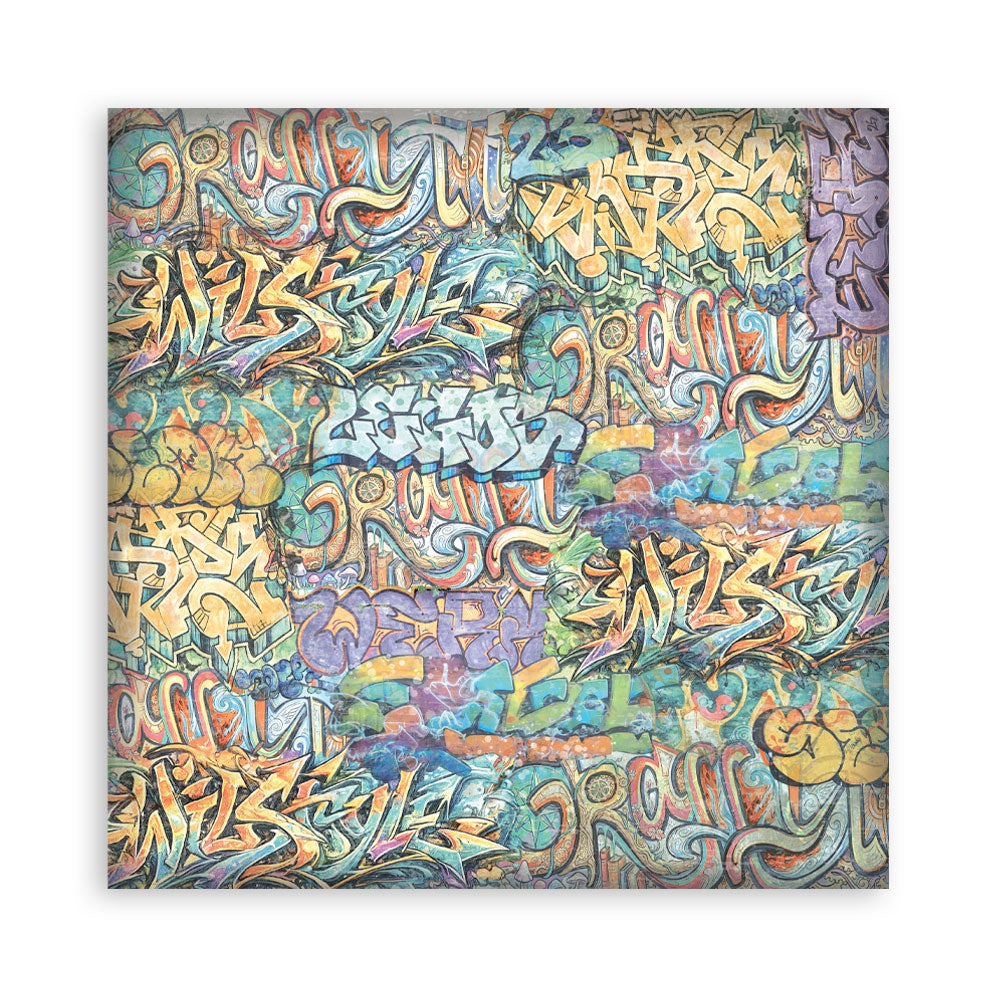 Stamperia Furry Friends 2 12x12 Inch Paper Pack Maxi Background Selection by Antonis Tzanidakis