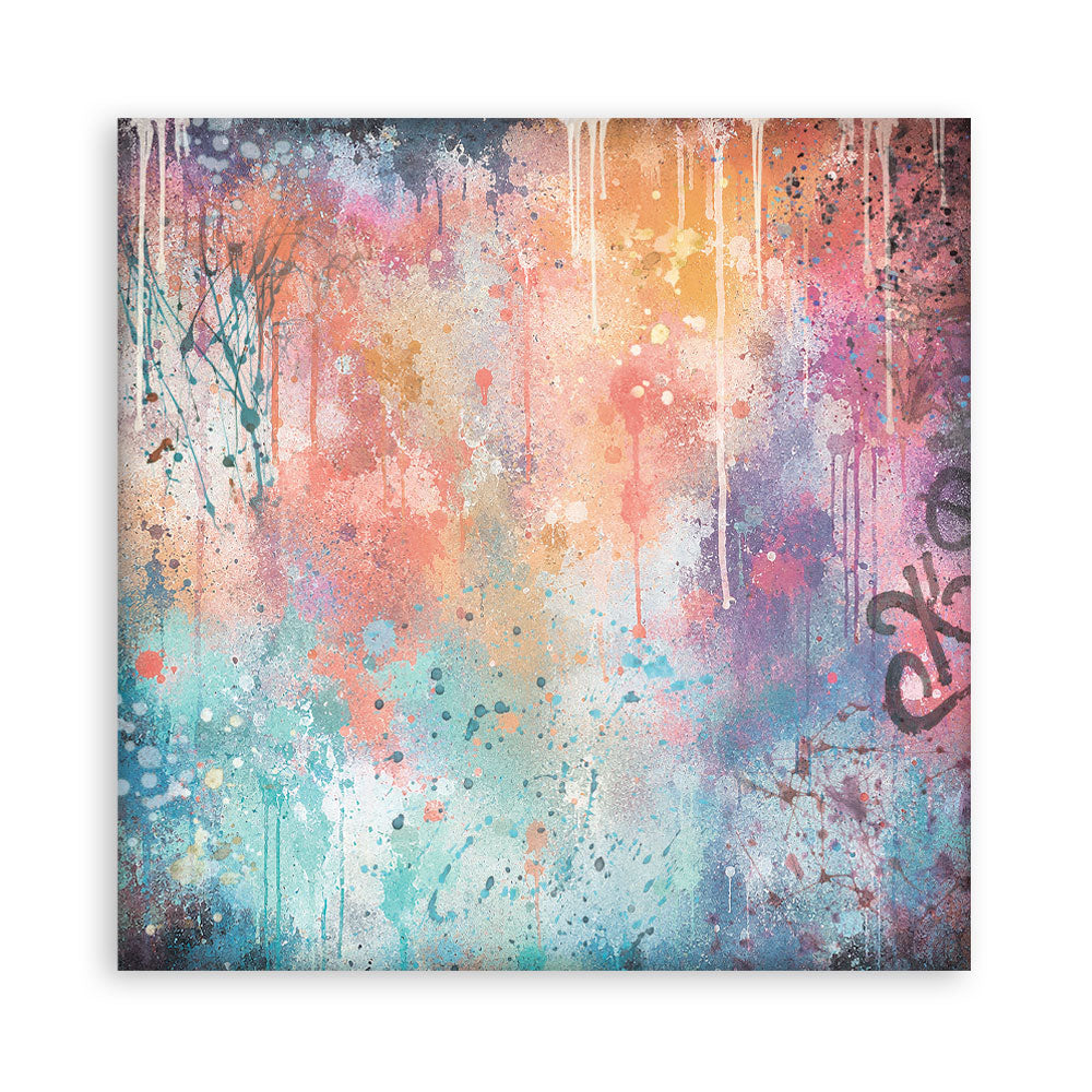 Stamperia Furry Friends 2 12x12 Inch Paper Pack Maxi Background Selection by Antonis Tzanidakis