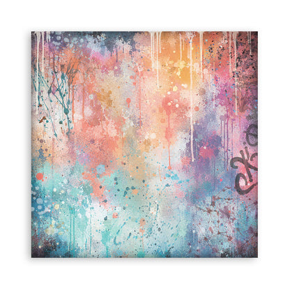 Stamperia Furry Friends 2 12x12 Inch Paper Pack Maxi Background Selection by Antonis Tzanidakis