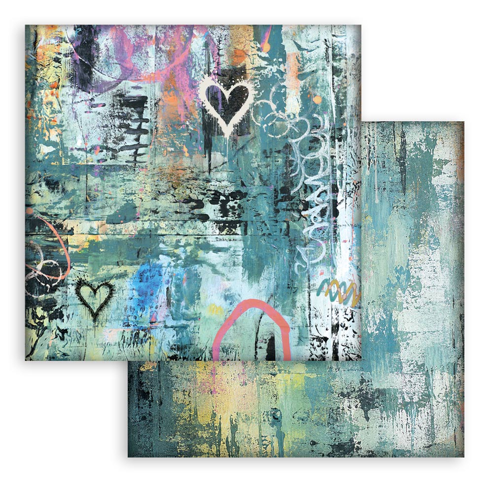 Stamperia Furry Friends 2 12x12 Inch Paper Pack Maxi Background Selection by Antonis Tzanidakis