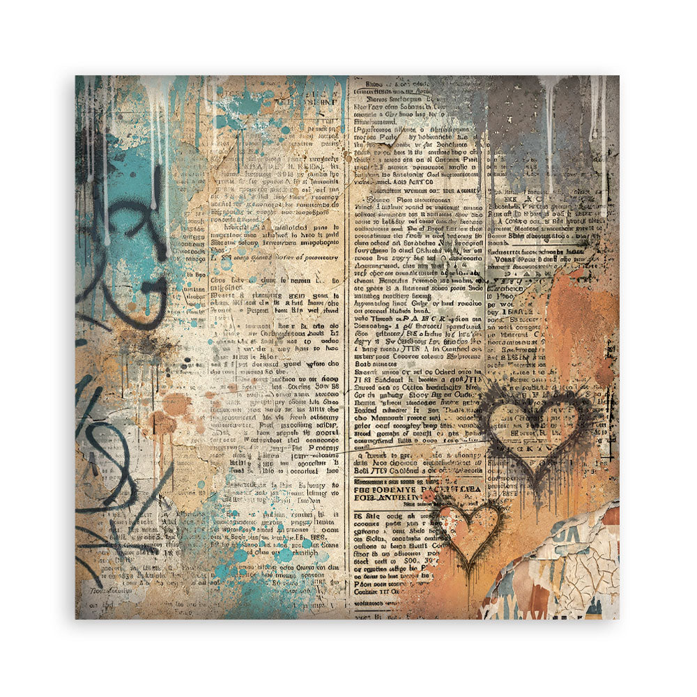 Stamperia Furry Friends 2 12x12 Inch Paper Pack Maxi Background Selection by Antonis Tzanidakis
