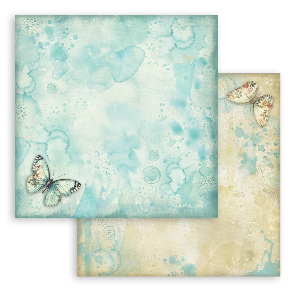 Stamperia Daisy Art 8x8 Inch Paper Pack Maxi Background Selection