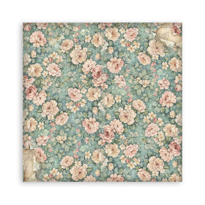Stamperia Symphony 8x8 Inch Paper Pack Maxi Background Selection by Sara Alcobendas