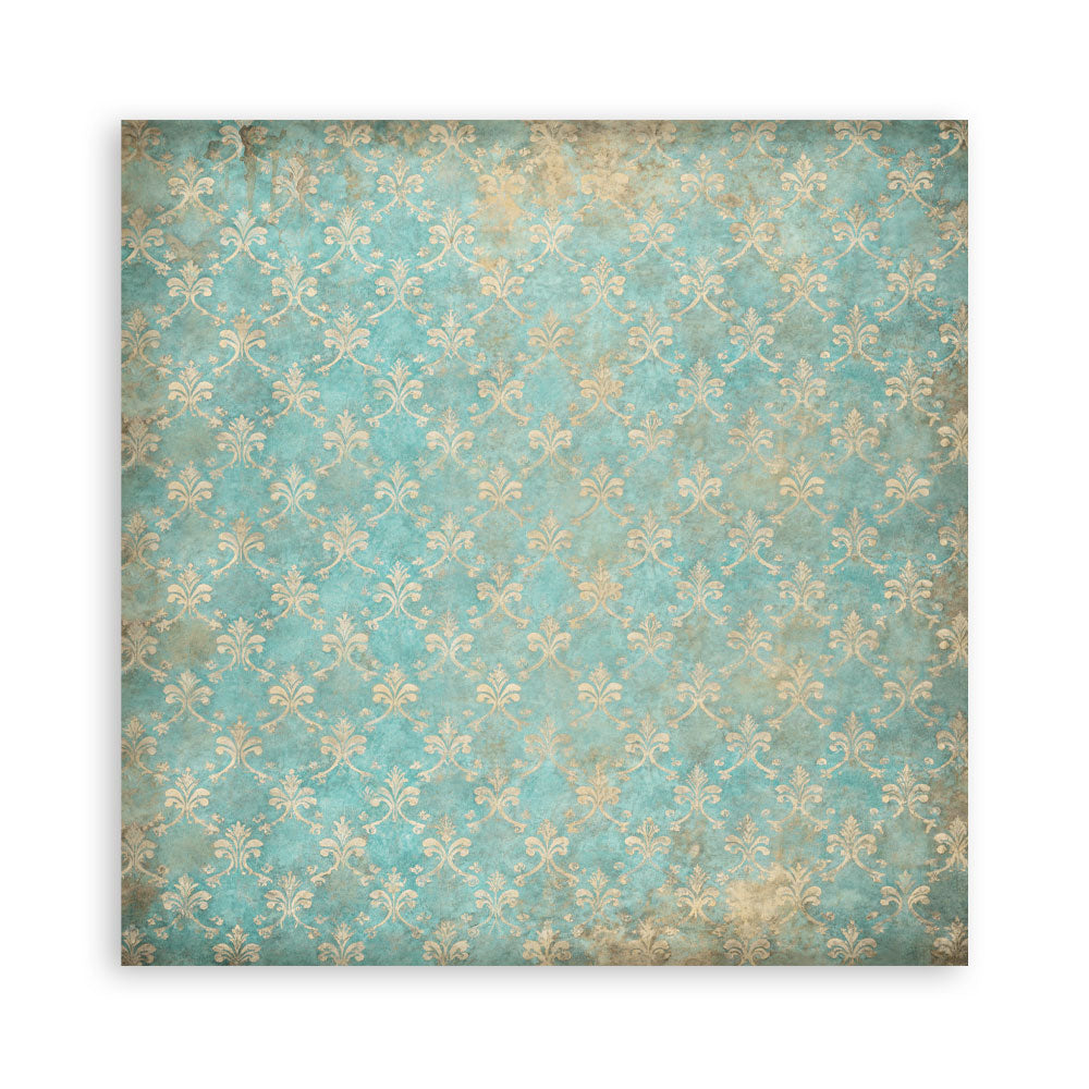 Stamperia Symphony 8x8 Inch Paper Pack Maxi Background Selection by Sara Alcobendas