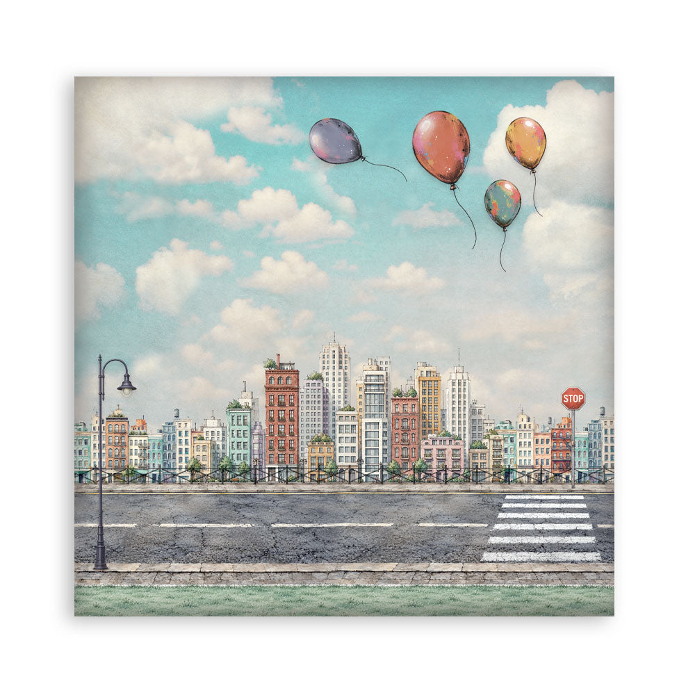 Stamperia Furry Friends 2 8x8 Inch Paper Pack by Antonis Tzanidakis