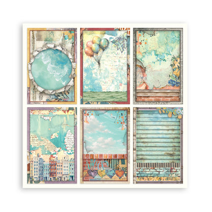Stamperia Furry Friends 2 8x8 Inch Paper Pack by Antonis Tzanidakis