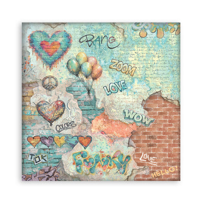 Stamperia Furry Friends 2 8x8 Inch Paper Pack by Antonis Tzanidakis