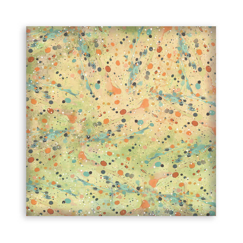 Stamperia Furry Friends 2 8x8 Inch Paper Pack Maxi Background Selection by Antonis Tzanidakis