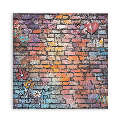 Stamperia Furry Friends 2 8x8 Inch Paper Pack Maxi Background Selection by Antonis Tzanidakis
