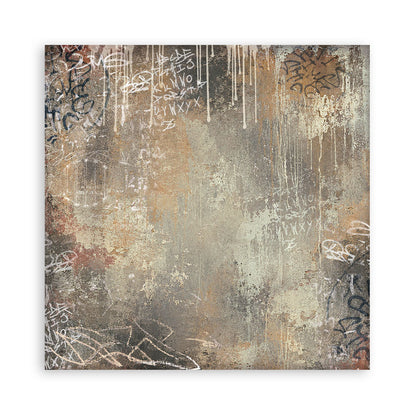 Stamperia Furry Friends 2 8x8 Inch Paper Pack Maxi Background Selection by Antonis Tzanidakis