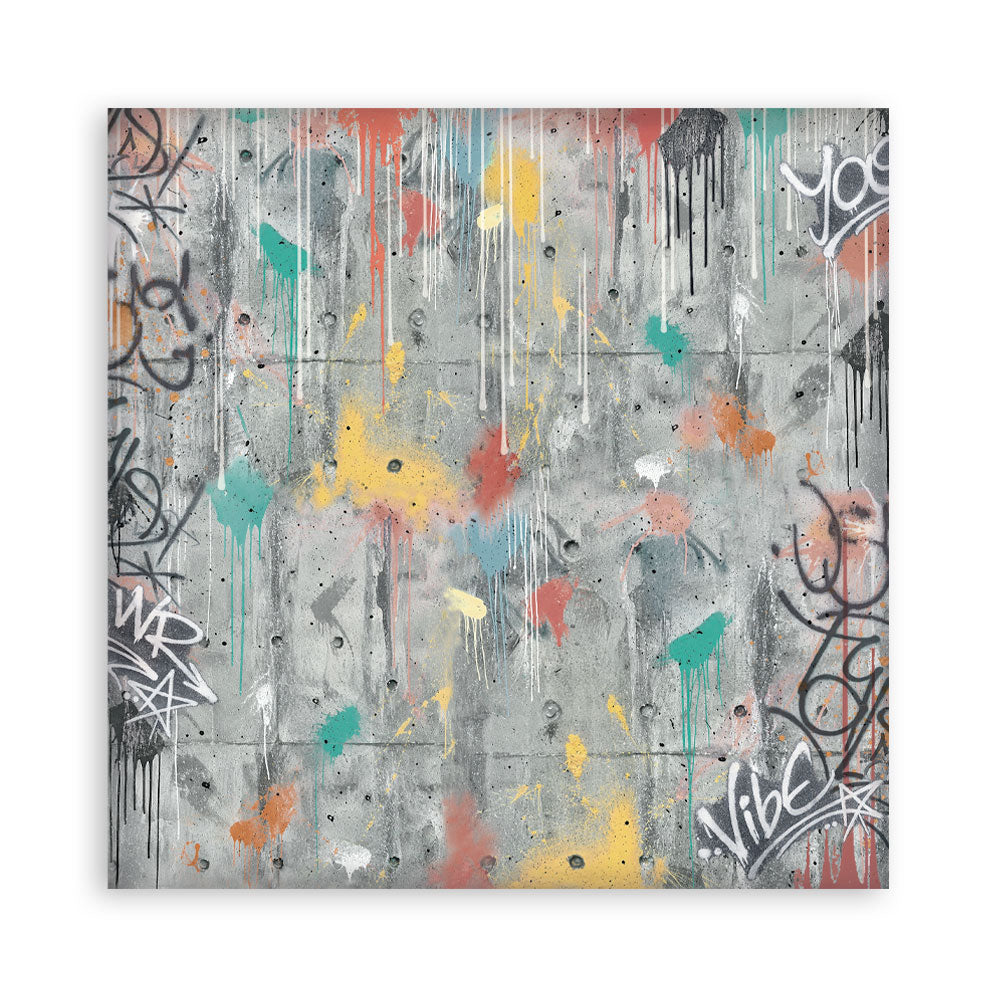 Stamperia Furry Friends 2 8x8 Inch Paper Pack Maxi Background Selection by Antonis Tzanidakis