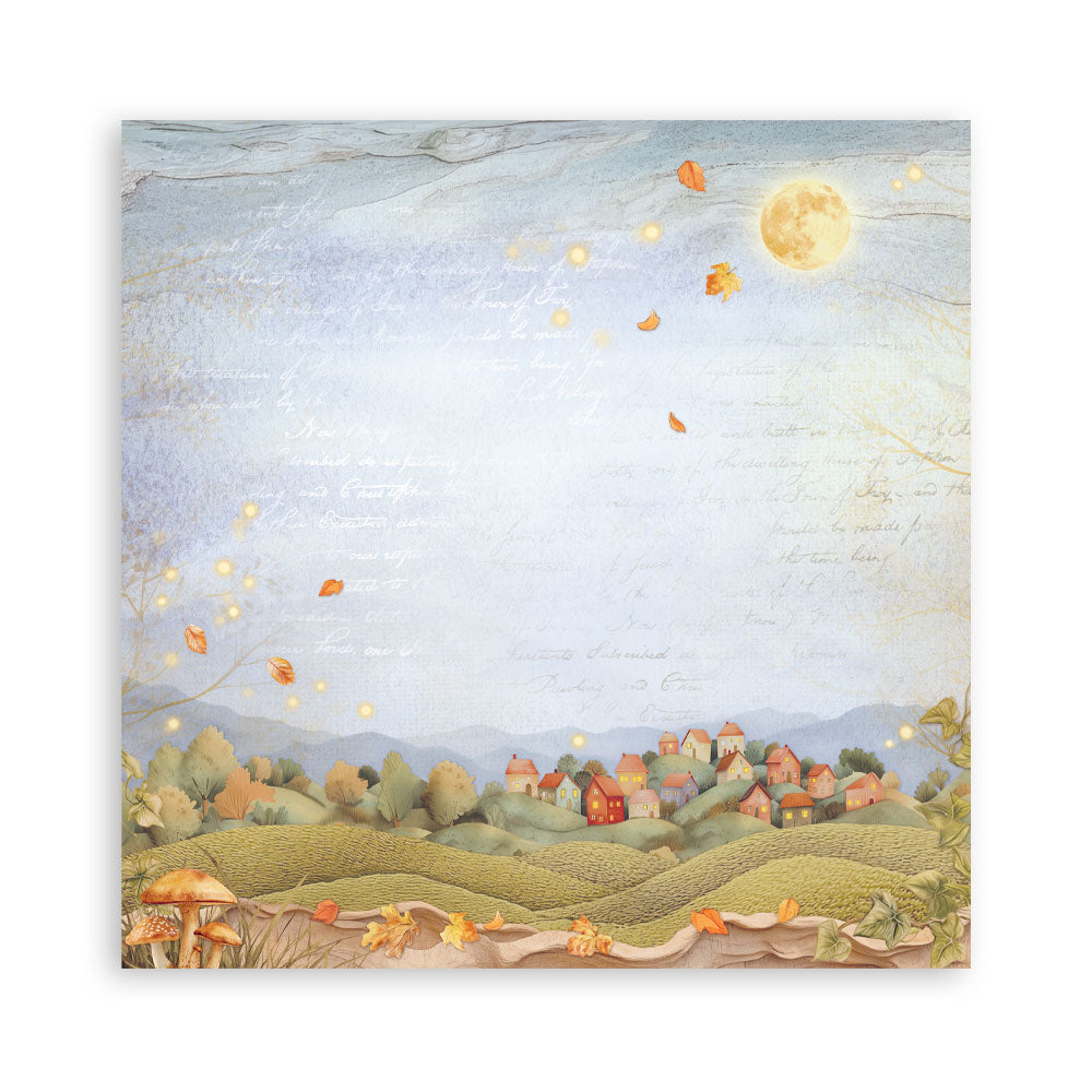 Stamperia Whispering Woods 8x8 Inch Paper Pack (Single Face)