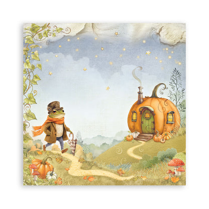 Stamperia Whispering Woods 8x8 Inch Paper Pack (Single Face)