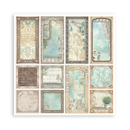 Stamperia Symphony 8x8 Inch Paper Pack (Single Face) by Sara Alcobendas