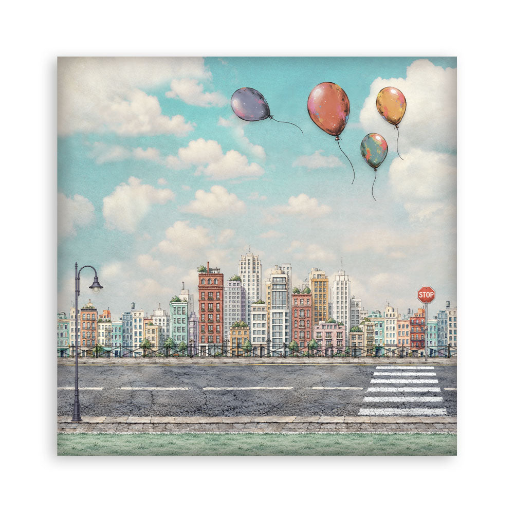 Stamperia Furry Friends 2 8x8 Inch Paper Pack (Single Face) by Antonis Tzanidakis