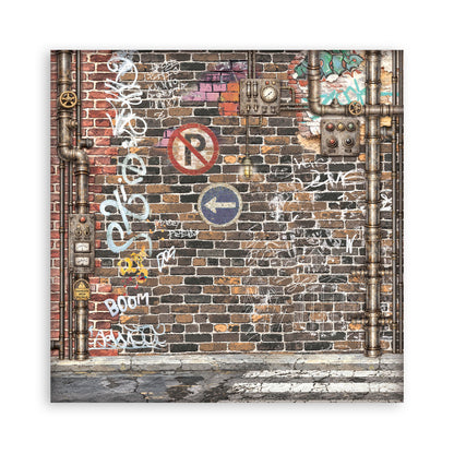 Stamperia Furry Friends 2 8x8 Inch Paper Pack (Single Face) by Antonis Tzanidakis