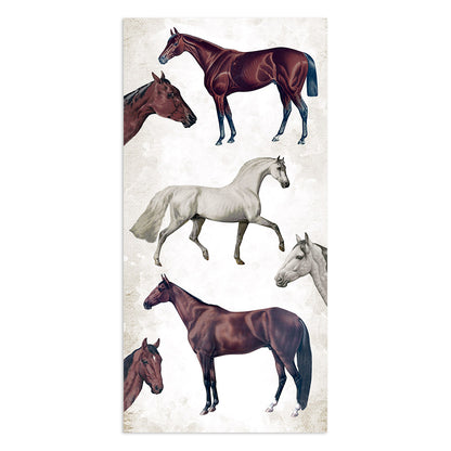 Stamperia Collectables 10 sheets 15 x 30.5 cm (6 x 12) Romantic Horses