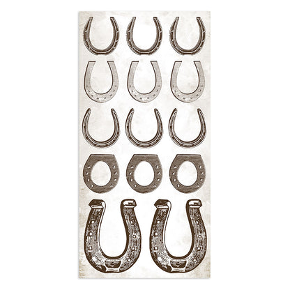 Stamperia Collectables 10 sheets 15 x 30.5 cm (6 x 12) Romantic Horses