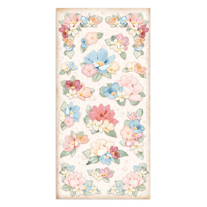 Stamperia Collectables 10 sheets 15x30.5cm (6x12) Create Happiness Oh La La