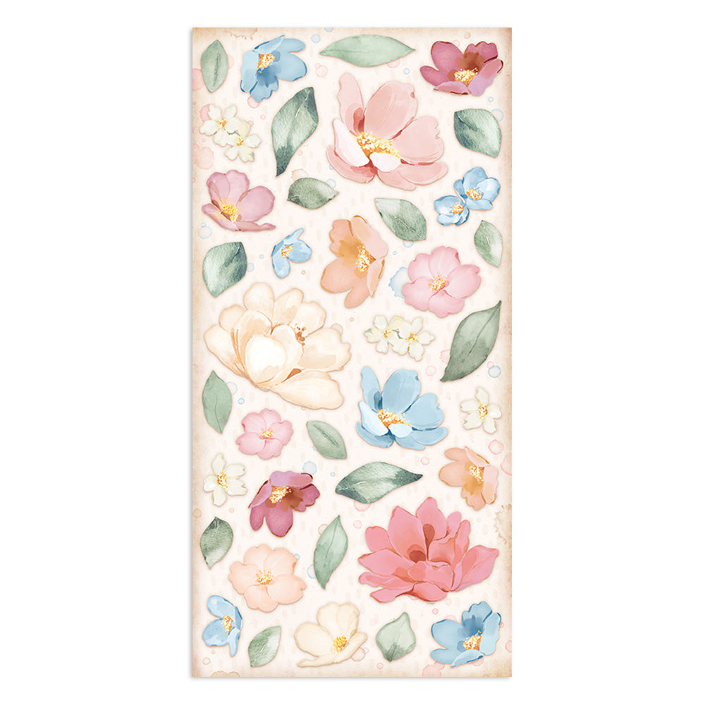 Stamperia Collectables 10 sheets 15x30.5cm (6x12) Create Happiness Oh La La