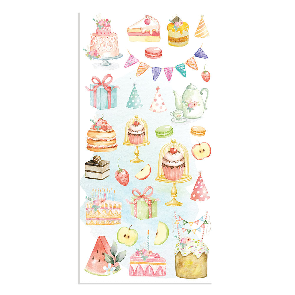Stamperia Collectables 10 sheets 15 x 30.5 cm (6 x 12) Celebration