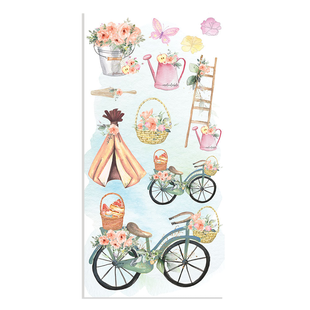 Stamperia Collectables 10 sheets 15 x 30.5 cm (6 x 12) Celebration