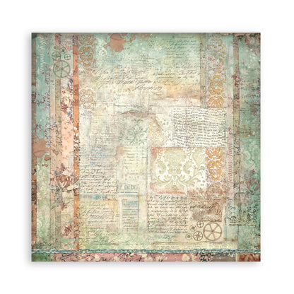 Stamperia Gardens of Time 12x12 Inch Paper Pack Maxi (Single Face) (SBBXLB36)