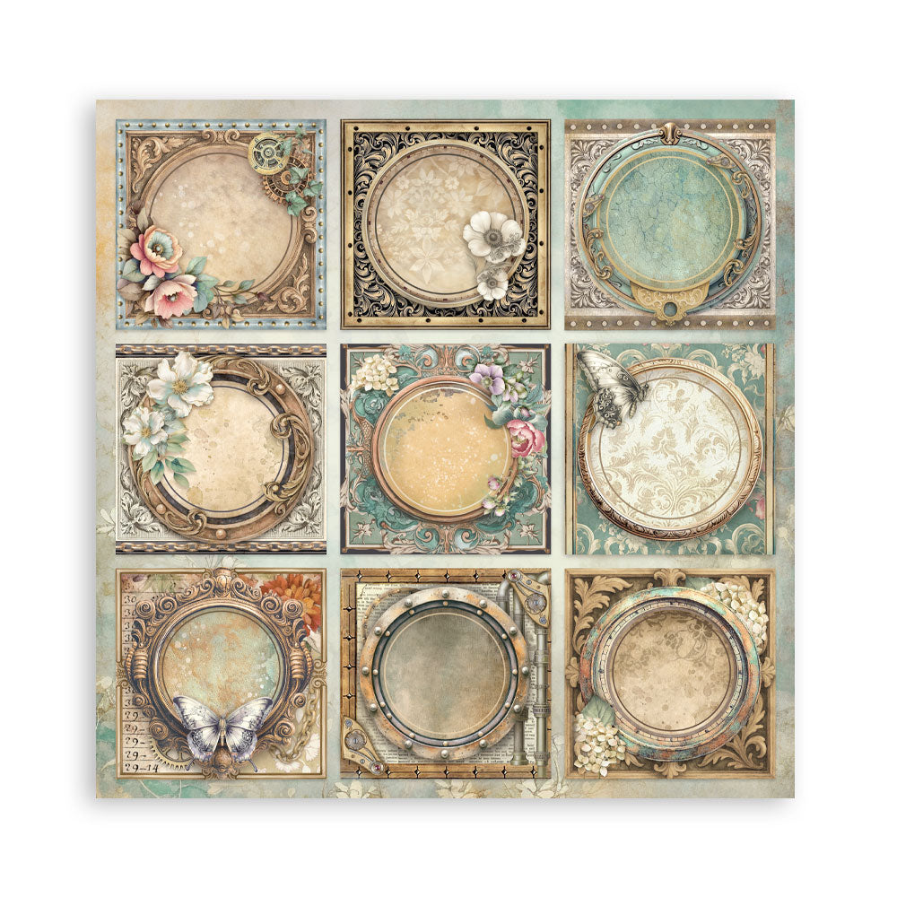 Stamperia Gardens of Time 12x12 Inch Paper Pack Maxi (Single Face) (SBBXLB36)