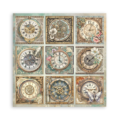 Stamperia Gardens of Time 12x12 Inch Paper Pack Maxi (Single Face) (SBBXLB36)