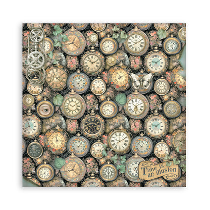 Stamperia Gardens of Time 12x12 Inch Paper Pack Maxi (Single Face) (SBBXLB36)