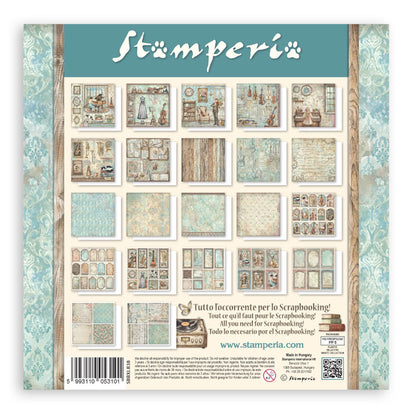 Stamperia Symphony 12x12 Inch Paper Pack (Single Face) by Sara Alcobendas