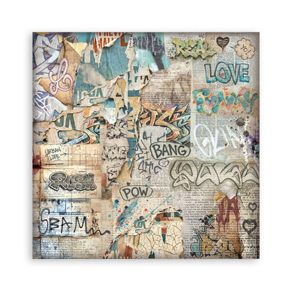 Stamperia Furry Friends 2 12x12 Inch Paper Pack (Single Face) by Antonis Tzanidakis
