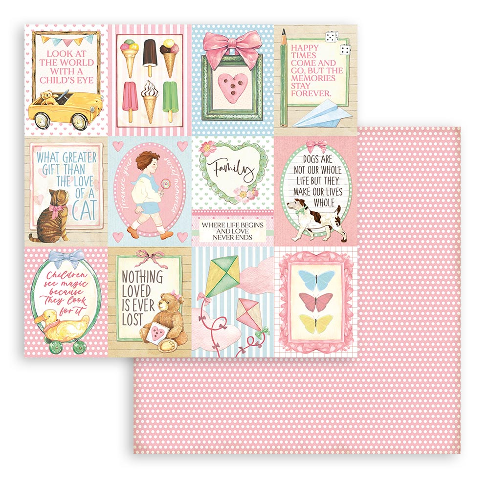 Stamperia Scrapbooking Pad 15.24 x 15.24 cm (6x6) DayDream