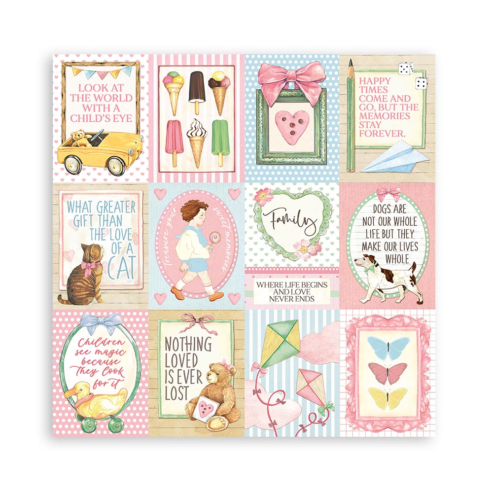 Stamperia Scrapbooking Pad 15.24 x 15.24 cm (6x6) DayDream